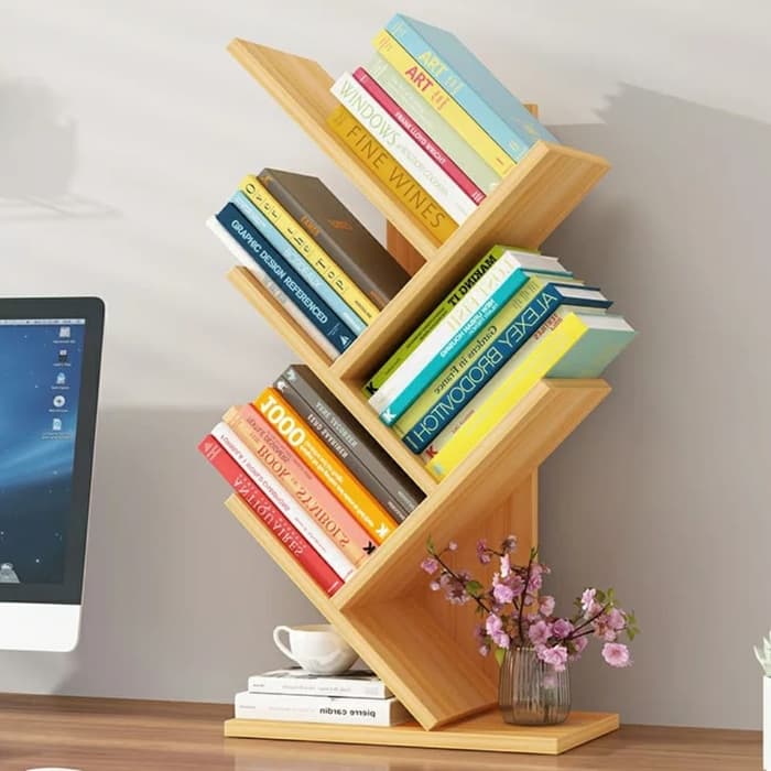 Portable Tree Bookshelf WoodHere